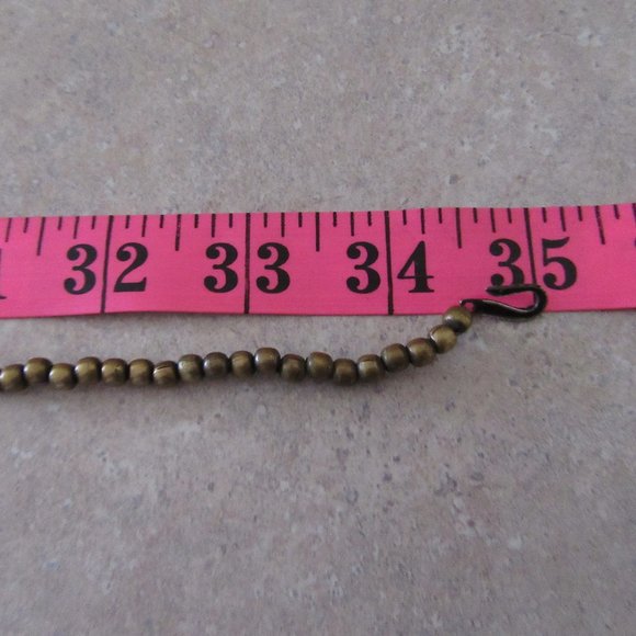 Gold color metal Ball beads - Picture 4 of 9